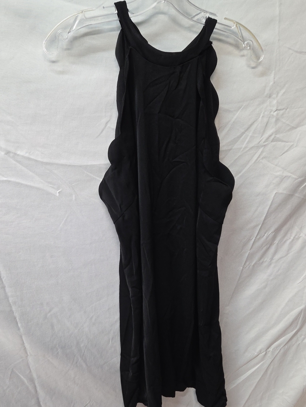 Cupshe Black Halter Maxi Dress Large